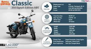 Royal Enfield Classic 350 Signals Edition Abs Enfield Classic Classic Abs