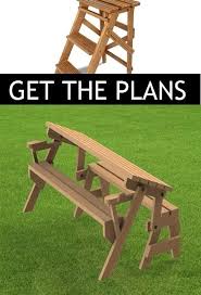 Bench That Turns Into A Table In 2020 Table Bench Picnic Table