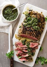 Skirt Steak With Chimichurri Sauce Recipe Recipetin Eats Food Processor Recipes Chimichurri Recipe