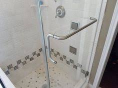 The design of this shower door handle set is used by many shower door manufacturers, and it has proven to be an excellent replacement and repair part for doors using hardware of this type. 17 Frameless Shower Door Handles Ideas Shower Door Handles Shower Doors Frameless Shower