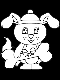 Christmas dog coloring page from christmas animals category. Christmas Dog Coloring Pages Coloring Page Book For Kids