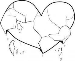 Coloringanddrawings.com provides you with the opportunity to color or print your broken heart valentine's day drawing online for free. How To Draw Broken Hearts Step By Step Symbols Pop Culture Free Online Drawing Tutorial Added By Dawn Feb Heart Coloring Pages Heart Drawing Broken Heart