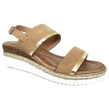 Maybe you would like to learn more about one of these? Lunar Cashew Womens Wedge Sandals Tan