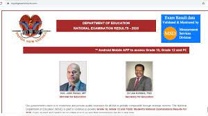 Grade 10 And 12 Exam Results Now Available Online Png Haus Bung