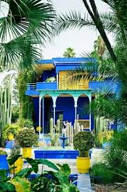 Jardins Majorelle Marrakech Maroc Tourisme Jardin Majorelle Paysage Vacances
