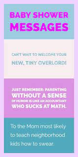 Funny Baby Shower Wishes And Congratulations Messages To Celebrate Baby Shower Messages Baby Shower Funny Baby Shower Wishes