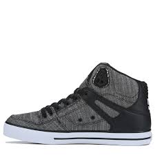 Black And Gold Dc High Tops Pin On Products