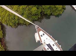 How To Secure Your Boat For A Tropical Storm We Film The Process As We Anchor And Tie Up In A Mangrove In Martinique Then We Sailing Sailing Cruises Mangrove