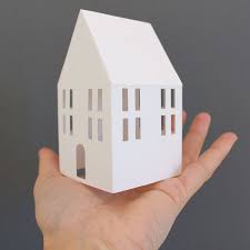 Paper House Giochi Di Carta Case Di Carta Creazioni Con Carta Lampade Di Carta