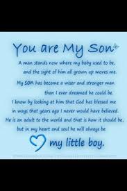 A son needs his dad not only on father's day but each day he walks through life. Quotes About Son In Heaven 44 Quotes