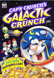 Gonzo eats this cereal for breakfast in the 1999 film muppets . Cap N Crunch S Galactic Crunch Breakfast Cereal Wiki Fandom