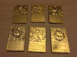 Here's everything you need to know about the mcdonald's equivalent, the gold card. Stephen Ford On Twitter Those Burger King Pokemon Gold Plated Cards Were Basically My Generation S Beskar