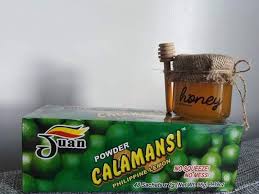 Kalamansi is a local citrus, very round small fruit with very dark green rind. Juan Calamansi Powder Food Drinks Local Eats On Carousell