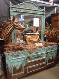Red Turquoise Bedroom Furniture Western Turquoise Black And Red Bedroom Sets San Marcos Rustic Furniture Design Western Furniture Distressed Furniture