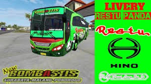 Livery bus restu panda banyak sekali peminatnya, dengan design warna hijau bercorak atau bergambar panda unik untuk itu kalian pastikan memperoleh livery ini sebagai koleksi livery bus kalian yang mana livery ini pasti banyak peminatanya. Livery Bus Restu Panda Livery Bus