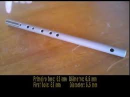 Como Fazer Uma Flauta De Pvc Em A How To Make A Pvc Flute In A Youtube Wooden Flute Flute Pan Flute