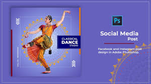 With strategic cutouts, framing and colors, this piece channels the idea of mirrors, refraction and a mirror ball by using geometric. Social Medial Banner Design In Photoshop Dance Poster Youtube