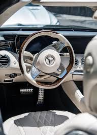 S Class Cabriolet Interior Benz S Class Mercedes Car Luxury Cars
