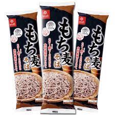 Amazon.com : Hakubaku Mochimugi Soba Buckwheat noodles with Mochimugi Waxy  Dietary Fiber from barley, 9.5 oz - 3 pack : Grocery & Gourmet Food