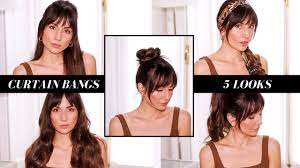 The curtain hairstyle was among one of the most preferred hairdos throughout the 1990s. Curtain Bangs My 5 Go To Hairstyles Youtube