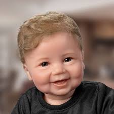 Banks Hand-Painted Lifelike Baby Doll Boy Inspired By The 12th Annual Baby  Photo Contest Winner