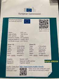 A confirmation of participation is available to participants who complete 100% of the course material. Eu Vaccine Chief Says Vaccine Passports To Be Launched In June Unveils Document Prototype Schengenvisainfo Com