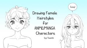 Surely, anime hairstyles are crazy and at the same time, extremely artistic. How To Draw Female Hairstyles Anime Manga Basics Yanting Sun Skillshare