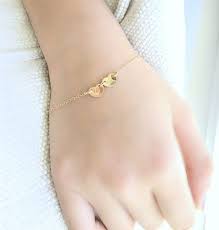 Check the image to see an example of what this looks like. Gold Made With Love Bracelet Camel Bracelet Personalized Jewelry Personalized Initial And Birthstone Bracelet Charm Kolenik Handmade Products