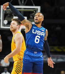 Cbs sports has the latest nba basketball news, live scores, player stats, standings, fantasy games, and projections. Usa Basketball On Twitter Halftime Leaders Dame Lillard 16 Pts 4 6 3fg Realdealbeal23 8 Pts 2 Reb 2 Ast