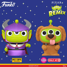 New Funko Pop Pixar Alien Remix Alien As Zurg Metallic Hot Stuff 4 Geeks This 3 3/4 disney alien pop. funko pop pixar alien remix alien