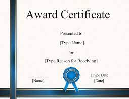 Welcome to awardbox free blank certificate templates. Free Certificate Template Word Instant Download
