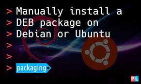 To install local deb packages with apt you need to provide the full path to the deb file. Manually Install A Deb Package On Debian Or Ubuntu Pragmaticlinux