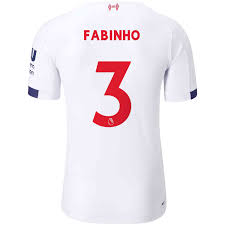Fabinho is a professional football player who plays as a defensive midfield liverpool in the english premier league. 2019 20 New Balance Fabinho Liverpool Away Elite Jersey Soccerpro