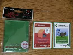 Be sure to specify what size cards you need the sleeves for (standard, japanese, or business card). Card Sleeves Purrrfect Fit Explodingkittens