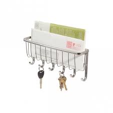 Porte Courrier Mural Rangement Entree Porte Courrier Porte Cle Rangement Entree