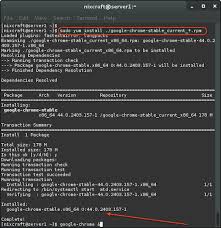 Depending on your browser settings, you may need to allow the. How To Install Google Chrome 89 On A Rhel Centos 7 8 Fedora Nixcraft