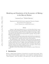 How fast can you mine one bitcoin? Https Arxiv Org Pdf 1605 01354