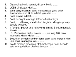 Maybe you would like to learn more about one of these? Latihan Soal Hukum Perbankan Ppt Download