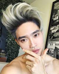 Awesome 80 Refined Quiff Hairstyles The Spirit Of Rebellion Men Blonde Hair Men Hair Color Highlights Hair Color Asian