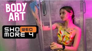 Body Painted Everywhere... EVERYWHERE - YTboob