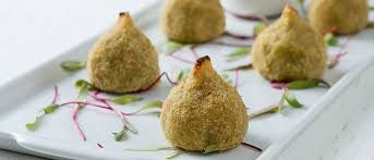 Resultado de imagem para receita de coxinha de batata doce