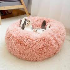 The premium quality fur will keep your fur baby comfy and help to calm themselves down. Calming Pet Bed Pawsome Couture