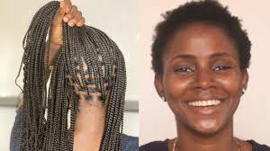 Whether you want lengthy or small braids, tree braids are very easy to style and maintain. Knotless Goddess Braids On Short Hair Https Blackhairinformation Com Video Gallery Knotless God Braids For Short Hair Natural Hair Braids Really Short Hair