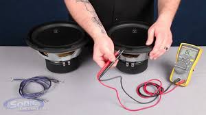 Dual voice coil dvc wiring tutorial jl audio help center. How To Wire Two Single 2 Ohm Subwoofers To A 1 Ohm Final Impedance Parallel Wiring Car Audio 101 Youtube