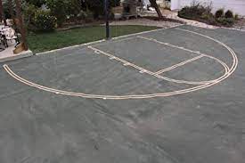 You'll receive email and feed alerts when new items arrive. Amazon Com Complete Easy Court Basketball Marking Stencil Kit Includes White Paint Made In Usa Basketball Court Accessories Sports Outdoors