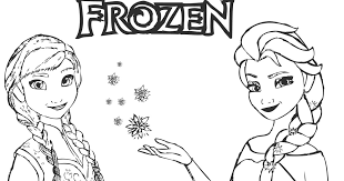 Setelah membuat pola wajah dan badan selelai, buat detail rambut dengan model kepang yang di serempangkan ke arah depan menjadi ciri khas tokoh kartun satu ini. Gambar Mewarnai Frozen Elsa Dan Anna Gambar Mewarnai Hd