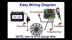 Each should have the capacity of a single fan. Diy Relay Easy Step By Step Electrical Wiring Fan Example Very Simple Youtube