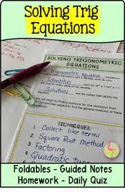 Solving Trigonometric Equations Precalculus Unit 5 Distance Learning Precalculus Teachers Pay Teachers Math Math Word Problems