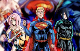 Ninja Justice League Naruto Fan Art Anime Naruto