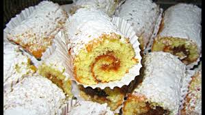 بسكوي رولي تاع زمان الحلوى السهلة و المفضلة في المناسبات Biscuit Roule Youtube Biscuit Roule Dessert Recette Gateau
